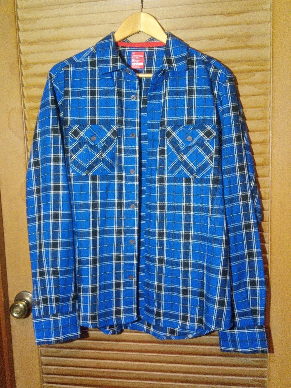 reflective flannel shirt